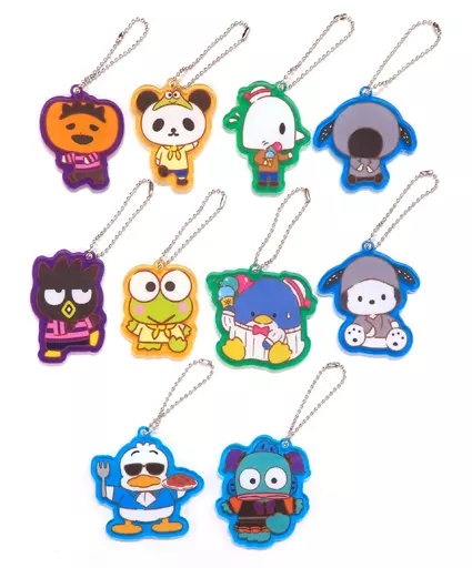 全10種セット アクリルキーホルダーコレクション 「ナポリの男たち×はぴだんぶい POP UP SHOP」