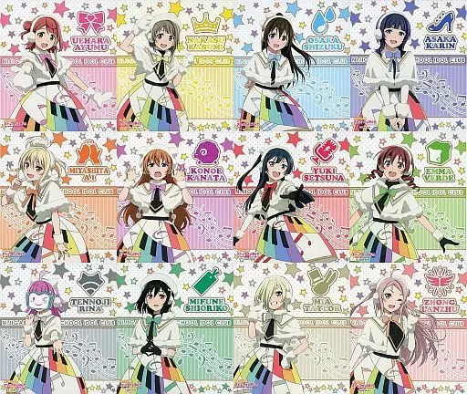 虹ヶ咲　セガコラボカフェ アートパネル　アニメ挿入歌　全10種セット　未開封 ニュース | ラブライブ！虹ヶ咲学園スクールアイドル同好会