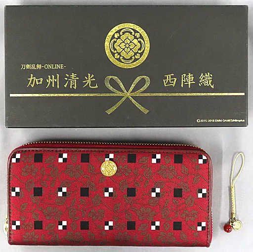 西陣織  加州清光 長財布 プレミコ】刀剣乱舞-ONLINE-×日本の織物 長財布【全4種】／プレミアム