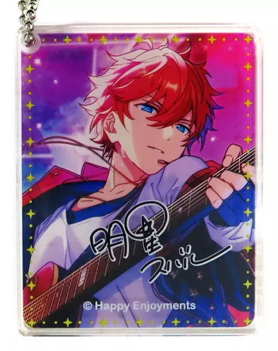 明星スバル 「あんさんぶるスターズ!×animate cafe(operated by Youme cafe) トレーディングアクリルプレートキーホルダー グループA」 海外限定