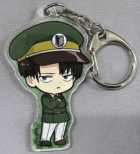 リヴァイ・アッカーマン 電車ごっこ アクリルキーホルダー 「進撃の巨人」 TBS限定