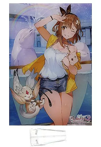 アクリルスタンド・アクリルパネル　ライザ＆フィー(水族館) B5アクリルプレート 「ライザのアトリエ2 ～失われた伝承と秘密の妖精～」
