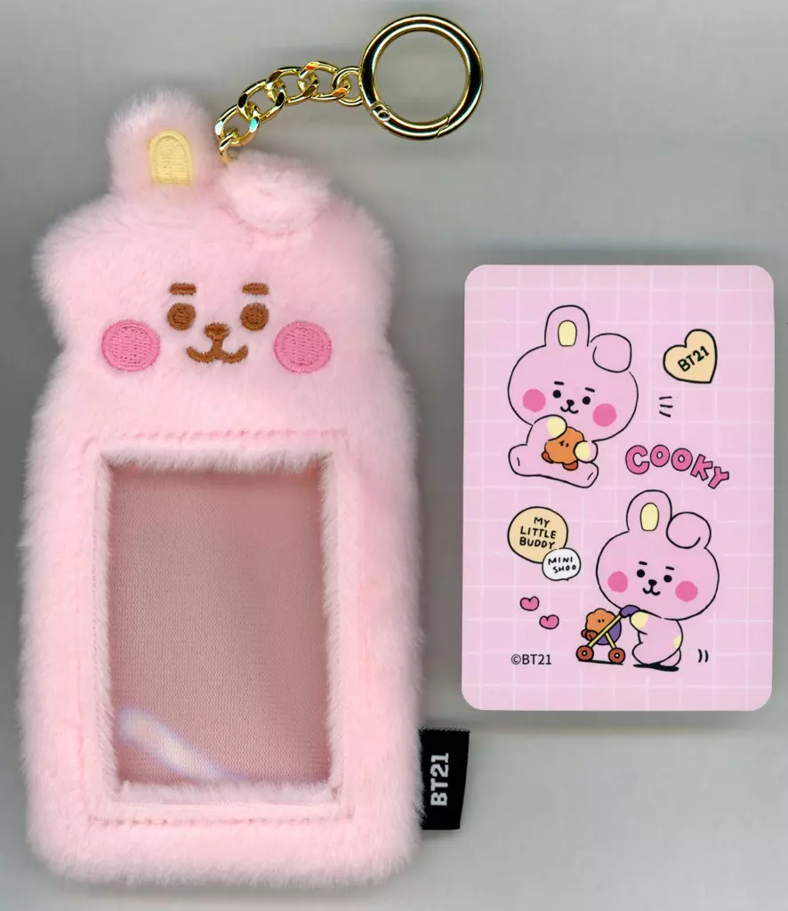 COOKY(ジョングク) フォトカードキーホルダー ver.2 「BT21」