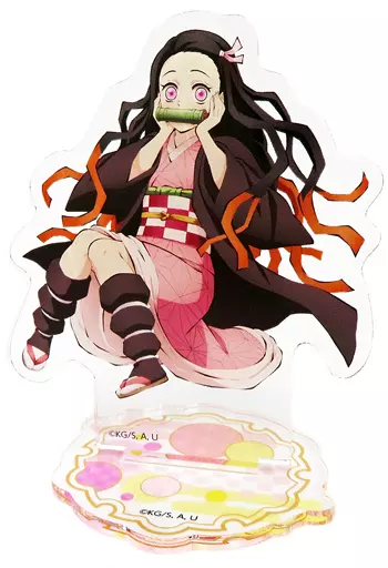 竈門禰豆子 アクリルマスコット(アクリルスタンド) 「鬼滅の刃 全集中展 -無限列車編・遊郭編-」_image