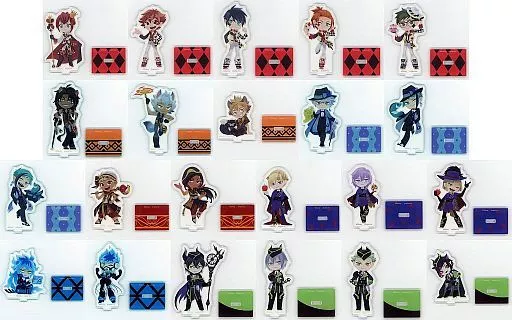 アクリルスタンド・アクリルパネル　全22種セット 「ディズニー ツイステッドワンダーランド Gurihiru ART POP UP STORE in ロフト アクリルスタンドコレクション(グリヒルアートver.)」