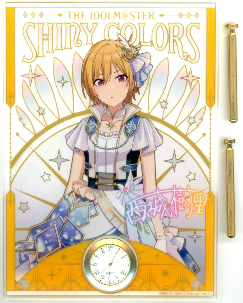 西城樹里 時計付アクリルアート セレスティアルカラーズver. 「アイドルマスター シャイニーカラーズ」
