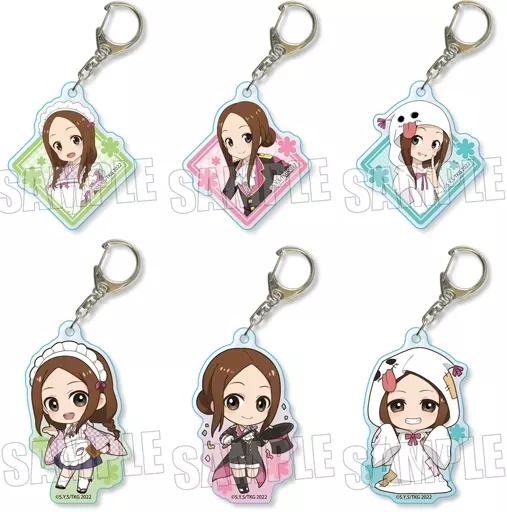 全6種セット 「からかい上手の高木さん3 トレーディングアクリルキーホルダー 文化祭ver.」
