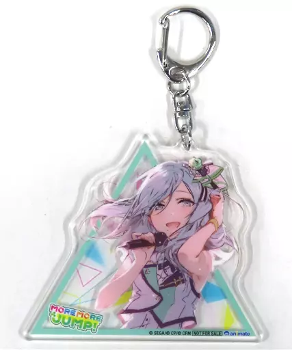 日野森雫 アクリルキーホルダー 「CD プロジェクトセカイ カラフルステージ! feat.初音ミク MORE MORE JUMP! SEKAI ALBUM vol.1 グッズ付き初回生産限定盤」 アニメイト購入特典