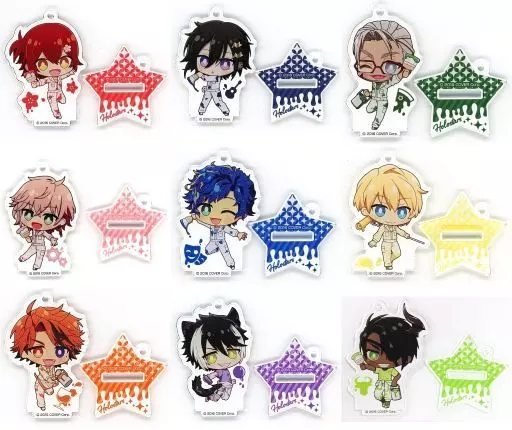 全9種セット 「ホロスターズ×ドン・キホーテ アクリルキーホルダーコレクション ミニペンキVer.」