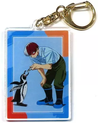 轟焦凍 「僕のヒーローアカデミア 東武動物公園コラボ 描き下ろしビジュアル 飼育係ver. トレーディングアクリルキーホルダー」