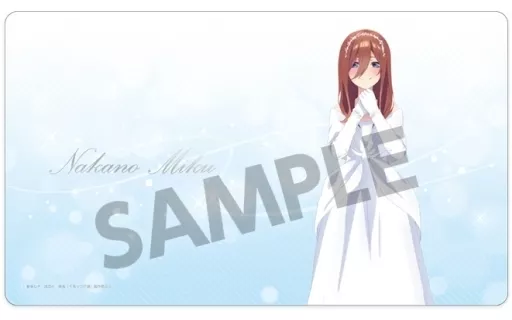 中野三玖 ウェディングドレスver. ラバーマット 「五等分の花嫁」