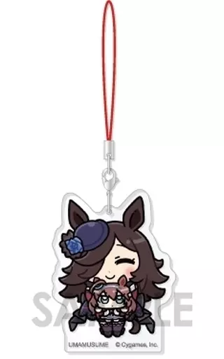 5.ライスシャワー＆ミホノブルボン 「ウマ娘 プリティーダービー アクリルストラップ～ぬいぐるみといっしょ～ Vol.1」