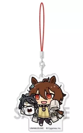 6.アグネスタキオン＆マンハッタンカフェ 「ウマ娘 プリティーダービー アクリルストラップ～ぬいぐるみといっしょ～ Vol.1」