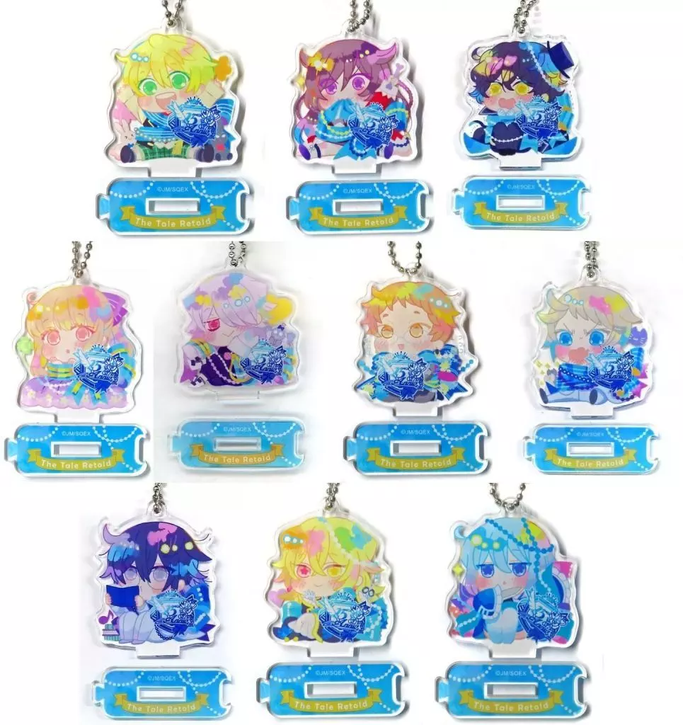 全10種セット 「PandoraHearts-パンドラハーツ- 15th Anniversary ミュージアム 15thアニバーサリートレーディングアクリルスタンドキーホルダー」