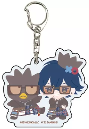 坂口安吾＆バッドばつ丸 「文豪とアルケミスト×サンリオキャラクターズ アクリルキーホルダー 01.ミニキャラ」
