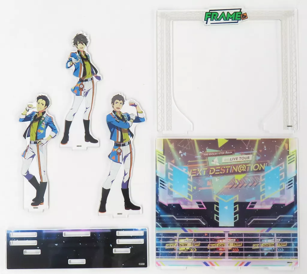 FRAME 開催記念 公式アクリルジオラマ 315Pro 「THE IDOLM＠STER SideM 6thLIVE TOUR ～NEXT DESTIN＠TION!～」