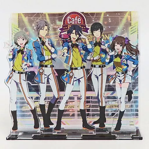 Cafe Parade 開催記念 公式アクリルジオラマ 315Pro 「THE IDOLM＠STER SideM 6thLIVE TOUR ～NEXT DESTIN＠TION!～」