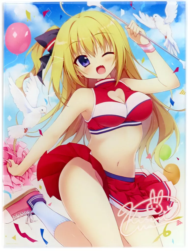 雑貨　チアガール(茉宮祈芹) キャラファインアクリル 美少女ゲームメロメロフェスタ2020