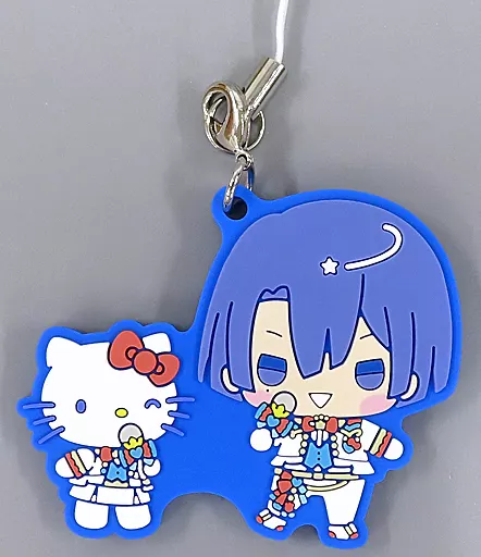 ハローキティ＆聖川真斗 「サンリオキャラクターズ×うたの☆プリンスさまっ♪ Shining Live トレーディングラバーマスコット Happy Smiling Stage ちびキャラver.」