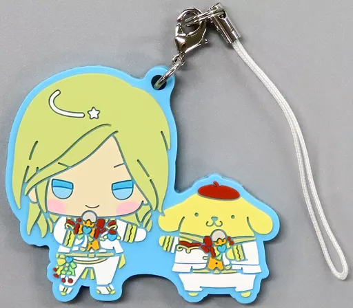 ポムポムプリン＆カミュ 「サンリオキャラクターズ×うたの☆プリンスさまっ♪ Shining Live トレーディングラバーマスコット Happy Smiling Stage ちびキャラver.」
