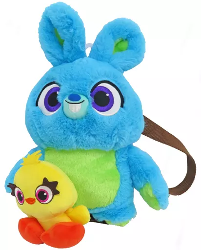 駿河屋 -<中古>ダッキー＆バニー ぬいぐるみ風ショルダーバッグ 「トイ