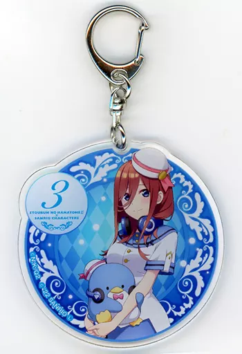 中野三玖×タキシードサム 「五等分の花嫁∬×サンリオキャラクターズ  Limited shop 2022 トレーディングアクリルキーホルダー」