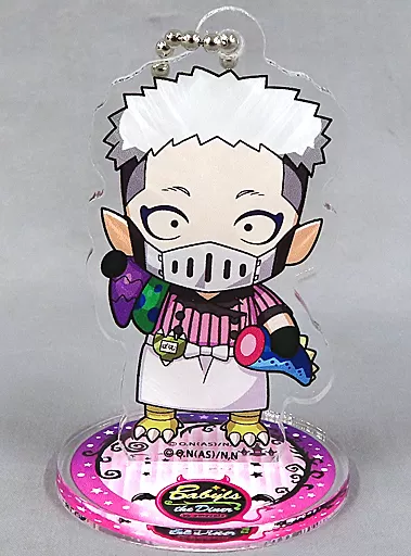 バラム・シチロウ 「魔入りました!入間くん コラボカフェ Babyls the dine× AMOCAFE池袋店 ミニアクリルスタンドキーホルダー」