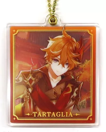 タルタリヤ 壁紙キャラダブルアクリルストラップ 「原神」