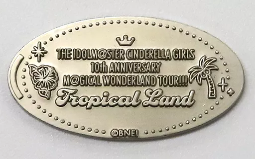 沖縄公演 公式スーベニアメダル 「THE IDOLM＠STER CINDERELLA GIRLS 10th ANNIVERSARY M＠GICAL WONDERLAND TOUR!!!」