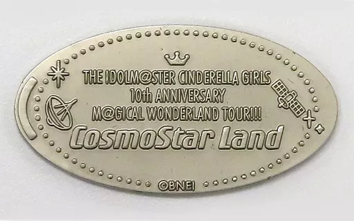 愛知公演 公式スーベニアメダル 「THE IDOLM＠STER CINDERELLA GIRLS 10th ANNIVERSARY M＠GICAL WONDERLAND TOUR!!!」