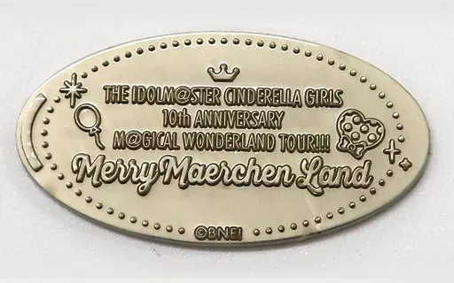 福岡公演 公式スーベニアメダル 「THE IDOLM＠STER CINDERELLA GIRLS 10th ANNIVERSARY M＠GICAL WONDERLAND TOUR!!!」