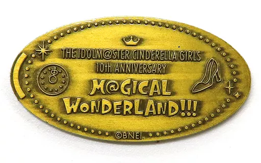 イベントロゴ 公式スーベニアメダル 「THE IDOLM＠STER CINDERELLA GIRLS 10th ANNIVERSARY M＠GICAL WONDERLAND TOUR!!!」