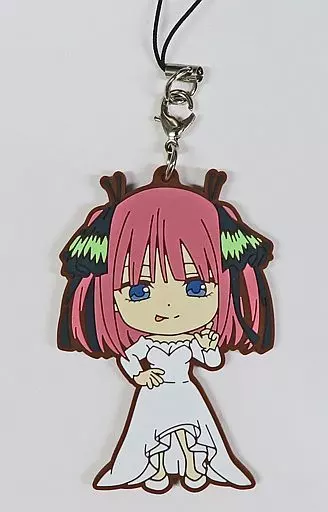 中野二乃 ラバーストラップ きゅんキャラいらすとれーしょんず 「一番くじ 映画 五等分の花嫁 ～君との出逢い～」 N賞