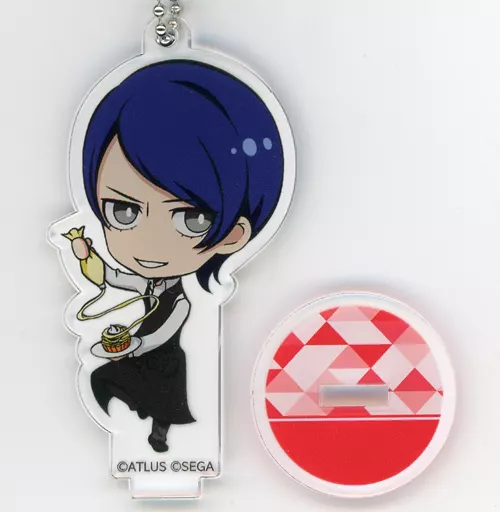 喜多川祐介 「セガコラボカフェ ペルソナ 25th Anniversary 後期 スタンド付きデフォルメアクリルキーホルダー(P5)」