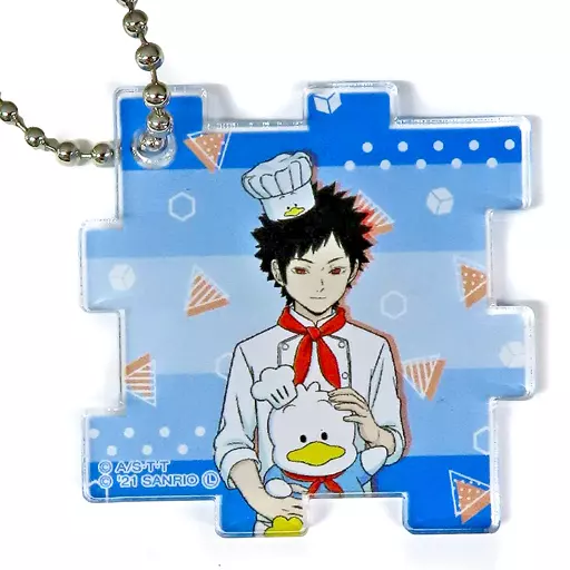 風間蒼也＆ペックル 「ワールドトリガー×サンリオキャラクターズ PremiumShop パズルアクリルキーホルダー vol.1」