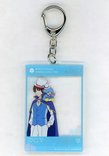 二宮匡貴＆タキシードサム 「ワールドトリガー×サンリオキャラクターズ PremiumShop 第2弾 フレームアクリルキーホルダー vol.2」