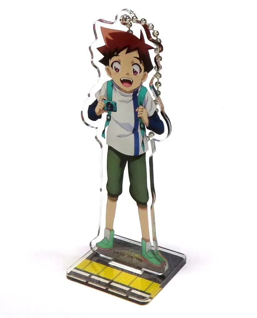 速杉ハヤト アクリルスタンドキーチェーン 「新幹線変形ロボ シンカリオン」 C95グッズ（チェーン欠品）