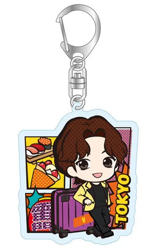 ブイ(BTS/防弾少年団) 「TinyTAN TRAVEL COLLECTION 東京 アクリルキーホルダー」
