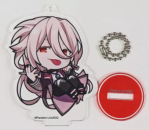 甲斐田紫音 「Paradox Live×COLLABO CAFE HONPO ちびキャラアクリルスタンドキーホルダーB」