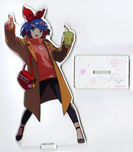おめがレイ BIGアクリルスタンド 「バーチャルYouTuber おめがシスターズ×カーテン魂×フロンティアワン(カフェアサン) おめシスカフェ」_image