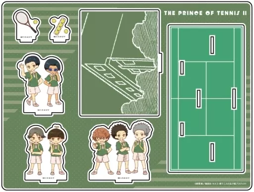 駿河屋 -<中古>05.山吹中学校(レトロアート) アクリルジオラマ