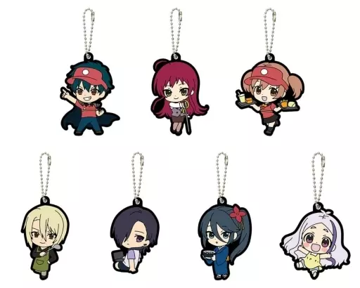 全7種セット 「はたらく魔王さま!! カプセルラバーマスコット」