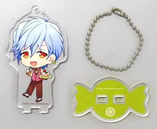 斑鳩三角 「A3!(エースリー)×animatecafe 第8弾 トレーディングアクリルスタンドキーホルダースイーツver.Aグループ春組・夏組」