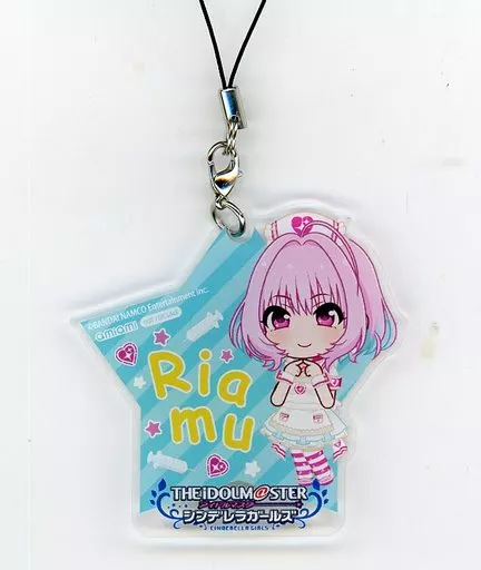 夢見りあむ ぷちデレラ アクリルストラップ 「アイドルマスター シンデレラガールズ [水着商法]夢見りあむ Dream Tech 1/7 PVC製塗装済み完成品」 あみあみ購入特典