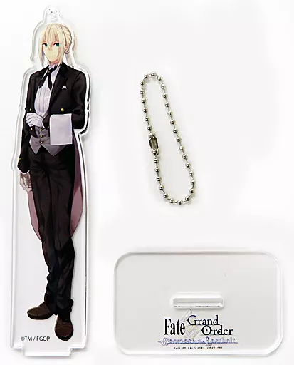 セイバー/ベディヴィエール(シルバー・バトラー) ピックアップキャラクターアクリルマスコット 「Fate/Grand Order カルデア・サテライトステーション 2021-2022」