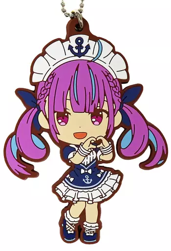湊あくあ きゅんキャラ ラバーチャーム 「一番くじ バーチャルYouTuber ホロライブ」 きゅんキャラ賞