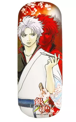 坂田銀時　土方十四郎 めがねケース 「銀魂」 ジャンプフェスタ　メガネ拭き付き 銀魂 ジャンプフェスタ2015 グッズ めがねケース 坂田銀時/土方十四郎
