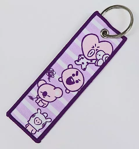 集合(パープル) フライトタグコレクション 「BT21」