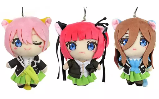 全3種セット ぬいぐるみマスコット vol.1 「映画 五等分の花嫁」 ゲオ限定