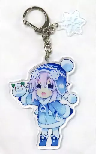 雪ねぷ アクリルキーホルダー 「超次元ゲイム ネプテューヌ」 つなこミュージアムmk2開催記念グッズ